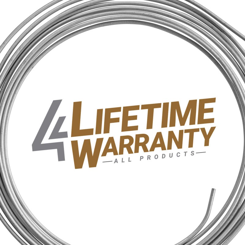 4LIFETIMELINES Galvanized Steel Brake Line, Fuel, Transmission Line Tubing Coil, 3/16 x 25 - Image 2